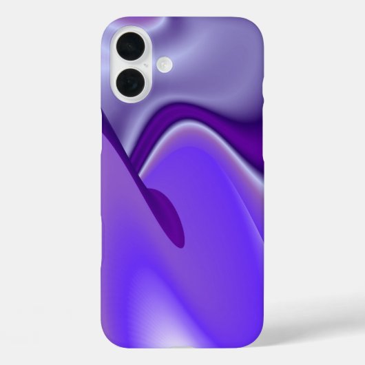 Paarse bloemdromen Case-Mate iPhone case (Achterkant)