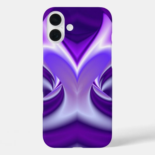Paarse bloemdromen Case-Mate iPhone case (Achterkant)