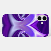 Paarse bloemdromen Case-Mate iPhone case (Achterkant (horizontaal))