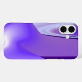 Paarse bloemdromen Case-Mate iPhone case (Achterkant (horizontaal))