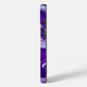 Paarse bloemdromen Case-Mate iPhone case (Achterkant / Links)