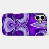 Paarse bloemdromen Case-Mate iPhone case (Achterkant (horizontaal))