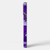 Paarse bloemdromen Case-Mate iPhone case (Achterkant / Links)