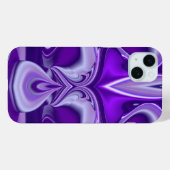 Paarse bloemdromen Case-Mate iPhone case (Achterkant (horizontaal))