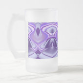 Paarse bloemdromen matglas bierpul (Links)