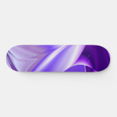 Paarse bloemdromen persoonlijk skateboard (Horizontaal)