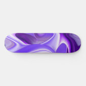 Paarse bloemdromen persoonlijk skateboard (Horizontaal)