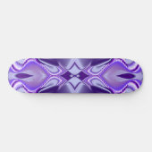 Paarse bloemdromen persoonlijk skateboard (Horizontaal)