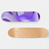 Paarse bloemdromen persoonlijk skateboard (Horizontaal)