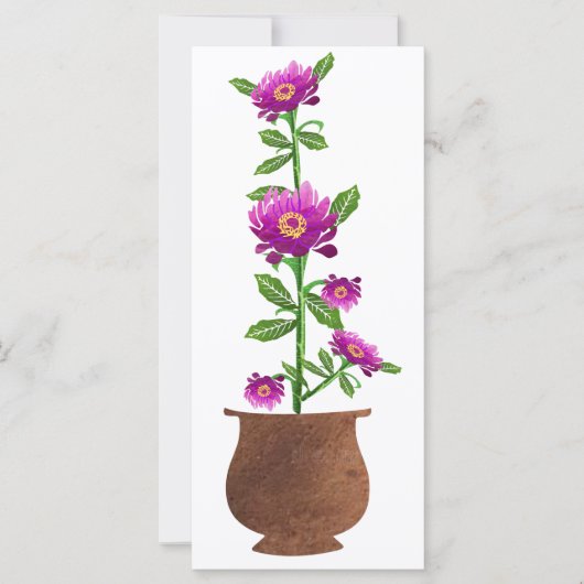 Paarse Bloemen (Voorkant)