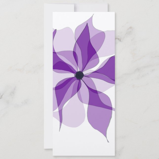 Paarse Bloemen (Voorkant)
