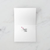 Paarse Bloemen Alle gelegenheden Dank u Notities (Binnen)