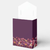 Paarse Bloemen- Bedankdoosjes (Geopend)