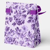 Paarse Bloemen Bedankdoosjes (Achterkant)