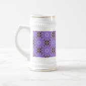 Paarse Bloemen Bierpul (Links)