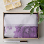 Paarse bloemen bloeien weefselpapier tissuepapier (Geschenk)