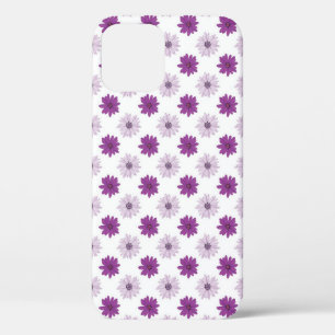 Paarse Bloemen Bloemmotief Case-Mate iPhone Case