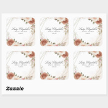 Paarse bloemen Bridgerton Bruidsjurk Shower