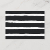 Paarse bloemen bruiloft details. Lila bloem Informatiekaartje (Achterkant)