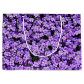 Paarse Bloemen Cadeautas Viooltjes (Voorkant)