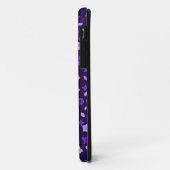 Paarse bloemen Case-Mate iPhone case (Achterkant/links)