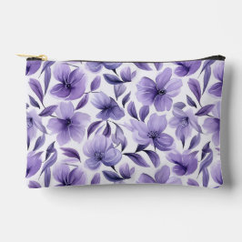 Paarse Bloemen Etui
