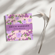 Paarse bloemen, groen, bloemist, bloemenwinkel