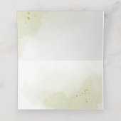  paarse bloemen groene bladeren plaatskaartje (Binnenkant ongevouwen)