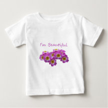 Paarse bloemen, ik ben mooi