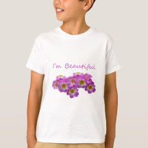 Paarse bloemen, ik ben mooi