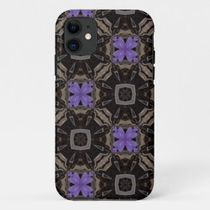 Paarse Bloemen iPhone5 Hoesje