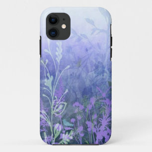 Paarse Bloemen iPhone 5G Hoesje