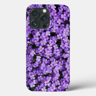 Paarse Bloemen iPhone Hoesje Viooltjes Lente