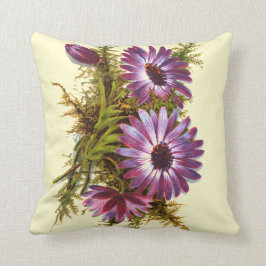  Paarse  bloemen Kussen