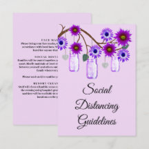 Paarse Bloemen Metselwerkpot Veiligheidsmaatregele