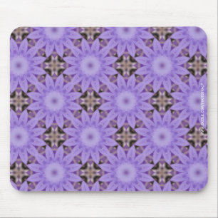 Paarse Bloemen Muismat