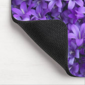 Paarse bloemen muismat (Hoek)