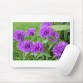 paarse bloemen muismat (Met muis)