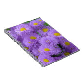 Paarse Bloemen Notitieboek (Rechterzijde)