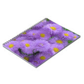 Paarse Bloemen Notitieboek (Linkerzijde)