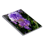 Paarse Bloemen Notitieboek (Rechterzijde)