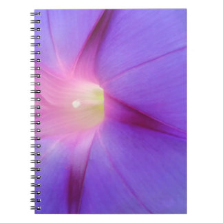 Paarse Bloemen Notitieboek