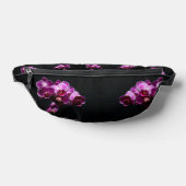 Paarse Bloemen Orchidee Natuur Blooms Fanny Pack Heuptasje (Liggend)