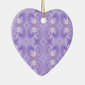 Paarse Bloemen Ornament (Rechts)