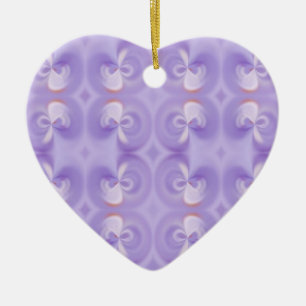 Paarse Bloemen Ornament