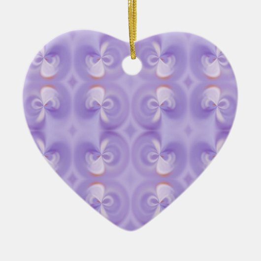 Paarse Bloemen Ornament (Voorkant)