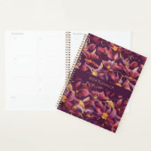 Paarse Bloemen- Planner (Display)
