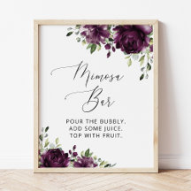 Paarse Bloemen, Pruim Bloemen, Boho, Mimosa Bar 