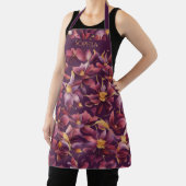 Paarse Bloemen- Schort (Insitu)