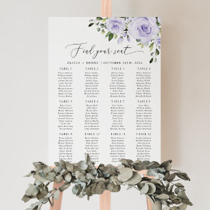 Paarse Bloemen, Sering Bloemen, Boho, Zitplaatskaa Poster
